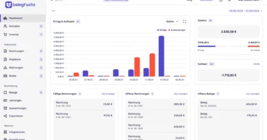 belegFuchs Dashboard